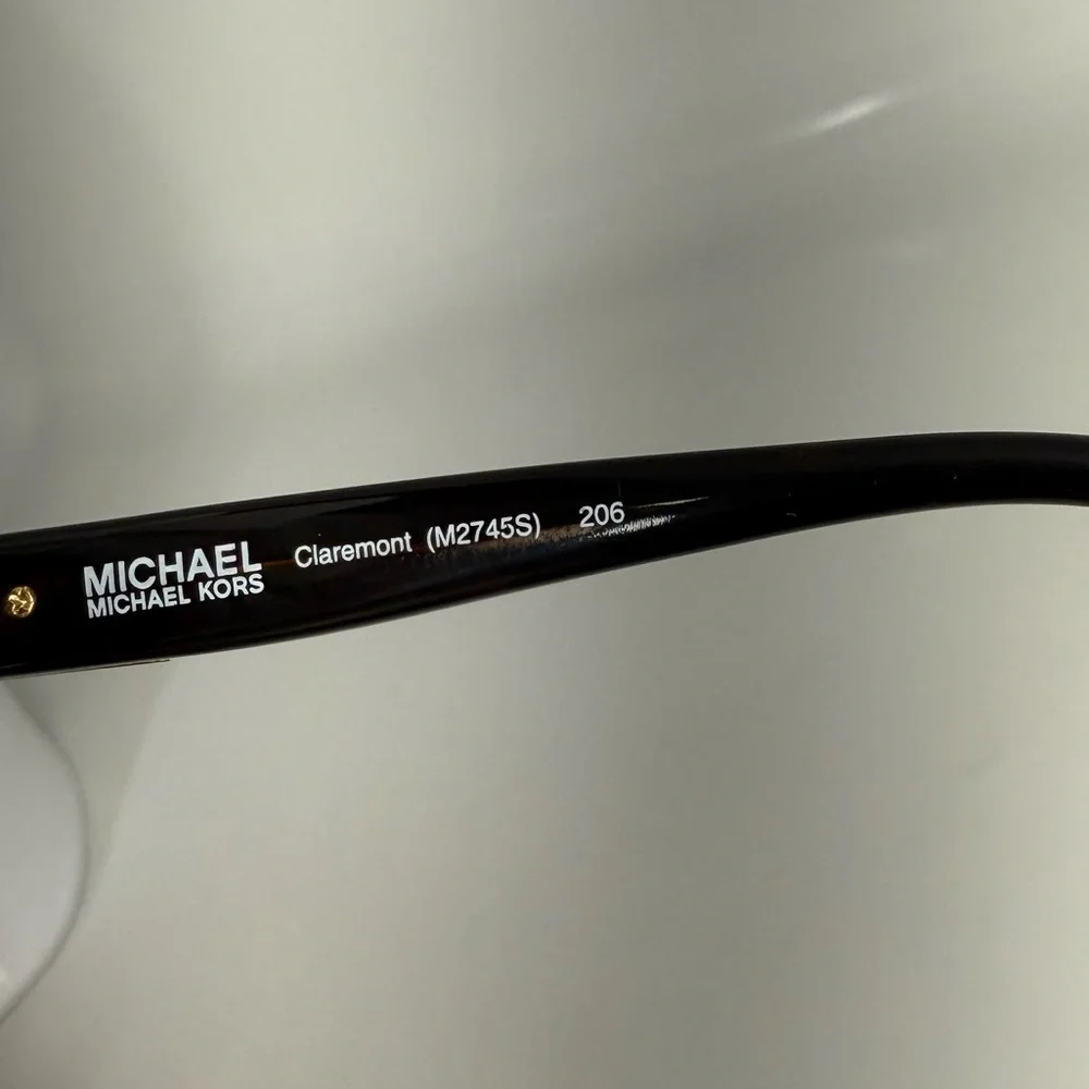 Michael Kors Tortoiseshell Brown Gradient Lens Sunglasses
